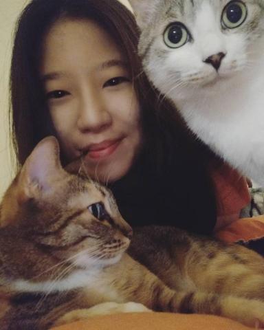 Vivian - 和鵝子女鵝的合照~