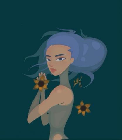 張芷瑄 - procreate 軟體電繪圖