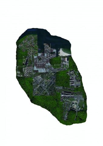 LSD - 為波蘭的小鎮展覽所做的海報設計提案，將小鎮的特色以及展覽的主題轉化為充滿閱讀樂趣的視覺表達。