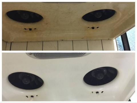 潔利聯合物業企業社 - 油膩的抽油煙機，經過清潔不怕炒菜滴油。