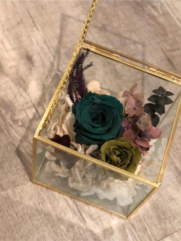 拾空花藝 - 法式珠寶盒｜不凋花