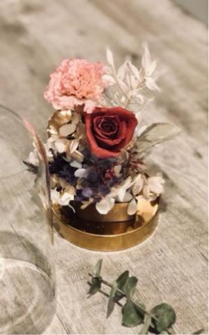 拾空花藝 - 鐘罩花｜永生不凋花