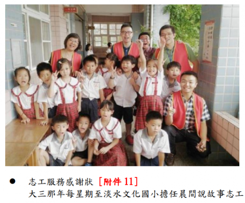 陳則安 - 大學期間投入志工服務