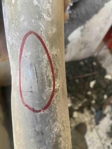 探吉水電 - 牆柱漏水原因管路破裂