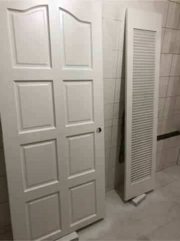 宸恩油漆整修工程 - 門片純白噴漆