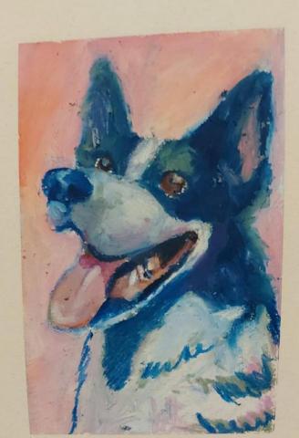 方嶼 - 寵物畫像-油性粉彩 方嶼 - 寵物畫像-油性粉彩