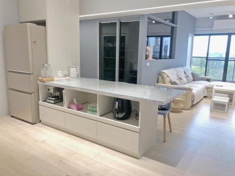 承煒空間設計 - 開放式廚房及中島電器櫃 承煒空間設計 - 開放式廚房及中島電器櫃