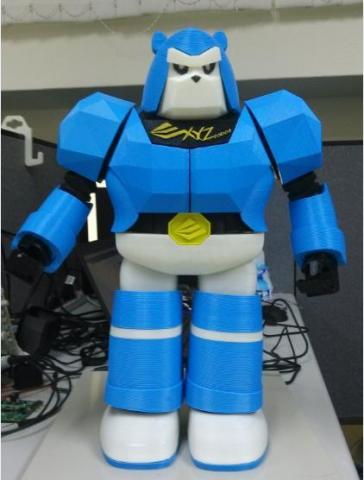 RJ數位創客 - Robot_01 (3D列印結構)