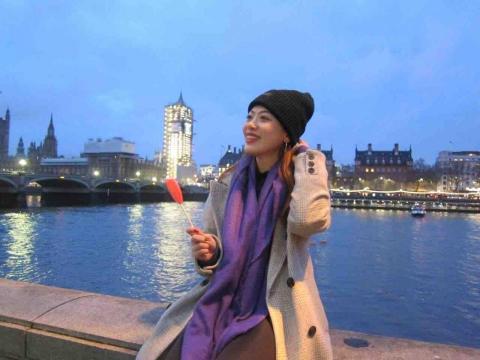 提供外語領隊服務的專家徐子緹