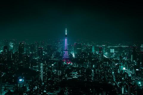 劉佳佳 - 日本東京夜景