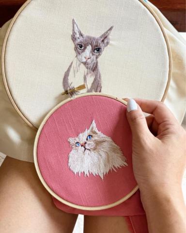 觸感私塾 - 插頭設計 刺繡教學