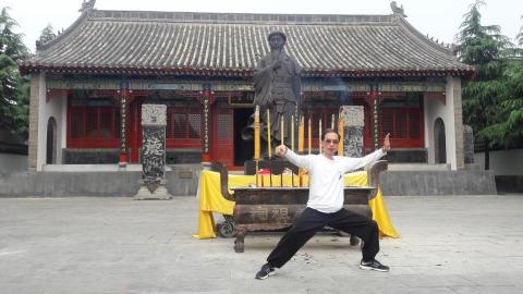 風清雲學苑 - 陳光敏老師於河南陳家溝太極祖祠