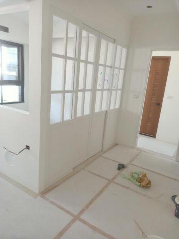 旗勝油漆 - 書房拉門烤漆