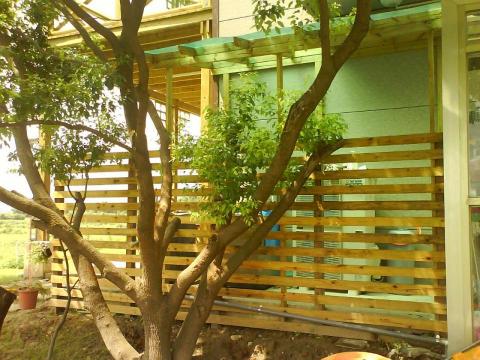 立山建材行 - 住宅戶外迴廊採光施做