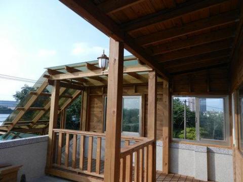 立山建材行 - 戶外南方松施工