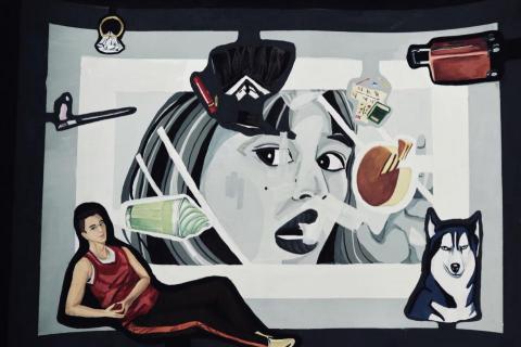 楊昀蒨 - 廣告顏料創作