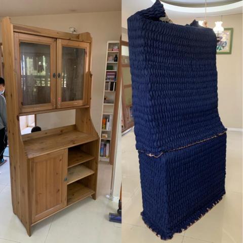 易成精緻搬家 - 餐櫃基本的包裝 易成精緻搬家 - 餐櫃基本的包裝