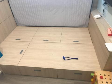 岳亞默室內設計 - 遠雄客戶系統櫃床組