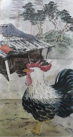 張容 - 村舍 2020 水墨