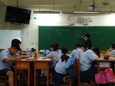 Alan專業數學家教 - 時間：2018年/02月
地點：鹽埕國中
課程：等差數列與級數

參與 108課綱素養導向課程教學範例演示
擔任 教學演示老師
負責 教授國二數學