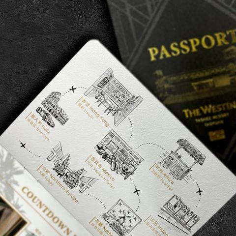 Chien Design Studio - 大溪威斯汀度假酒店 - 跨年奇幻之旅 插畫手繪