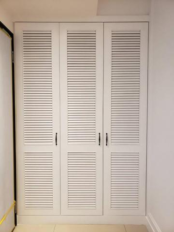 威廉設計 - 木作鄉村風鞋櫃