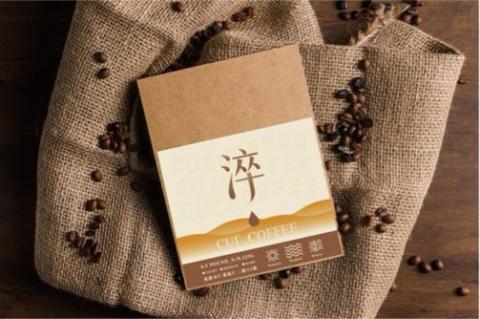 Fecina設計工作室 - 咖啡袋貼紙設計印刷