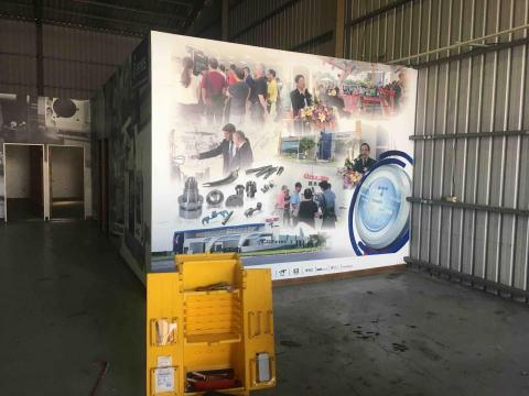 朝暮拆除工程行 - 台中某上市公司展示辦公室遷移拆除中