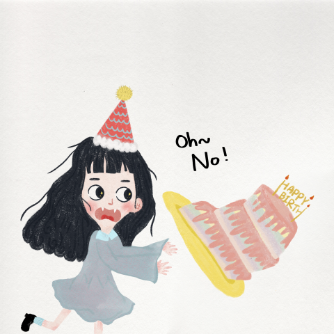 moca - 單人小幅插畫