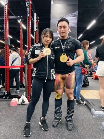 Alice 艾莉絲 獅獅 - 成吉思汗舉重賽第三名