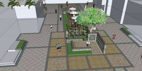 零久貳陵參依衣壹玲醫 - 景觀小品