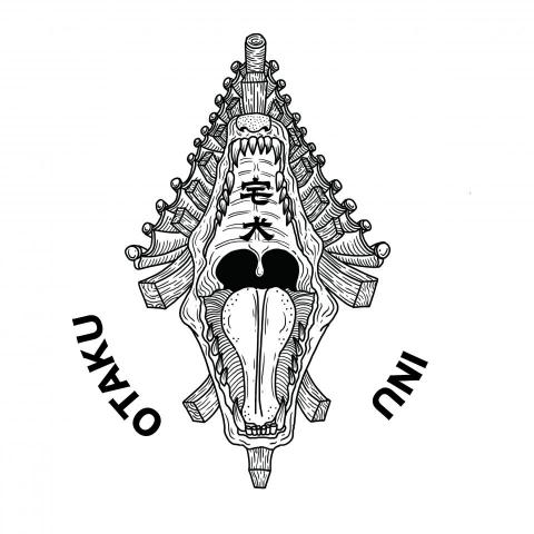 謝浩群 - 品名：宅犬樂團手繪LOGO
地點：無
年份：2020