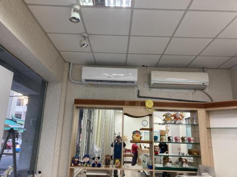 國合空調職人所 - 眼科汰舊更換格力一級變頻冷暖空調