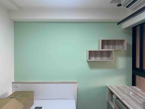 榮鴻油漆 - 白土覆蓋。做分色