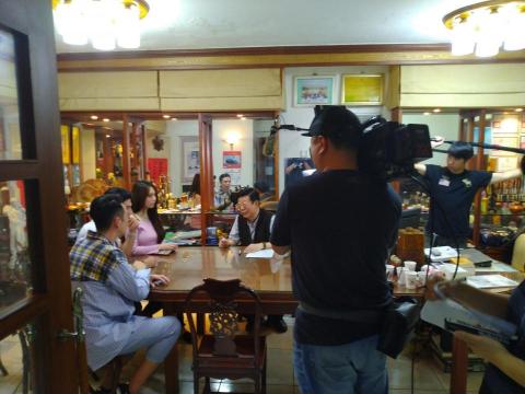 中華堪輿研究學會(神州堪輿)-許老師 - 許老師接受媒體採訪 2019