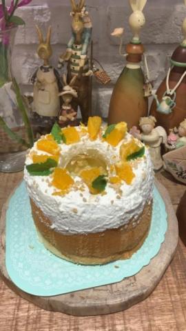 天茶館 - 手工製作海綿蛋糕