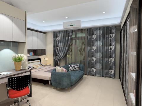 非凡企業社/室內設計/施工 - 位於:桃園市八德區
屋齡:新屋
設計風格:北歐風
屋型:透天厝
次主臥,是一位大男孩,設計風格採取使用個性一些的顏色,由於房型式是一致。所以格局大致相同,只是在色調上改變。 非凡企業社/室內設計/施工 - 位於:桃園市八德區
屋齡:新屋
設計風格:北歐風
屋型:透天厝
次主臥,是一位大男孩,設計風格採取使用個性一些的顏色,由於房型式是一致。所以格局大致相同,只是在色調上改變。