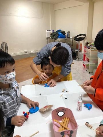 波波老師 - 小班制教學(小老鼠磁鐵貼)