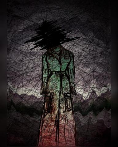 吳柏霖 - 插畫-淑女