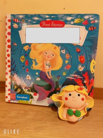 波波老師 - 繪本手作(小美人魚磁鐵)