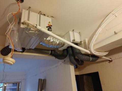 冷氣空調 祥恩工程行 - 埋入式除濕機分散各個房間