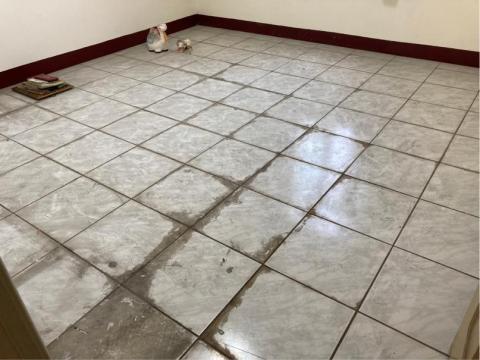 潔新環保清潔企業社 - 地板清潔前