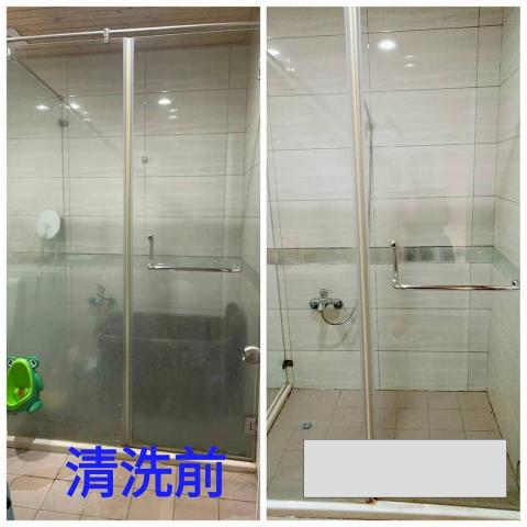 台南好家庭居家清潔 - 乾濕分離玻璃