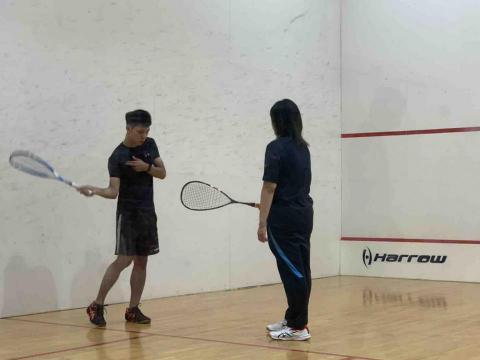 吳思賢 - 講解動作分析，以免造成不必要的運動傷害