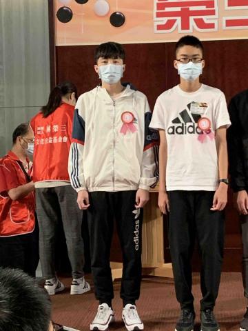 張瑋成 - 榮山盃第二名