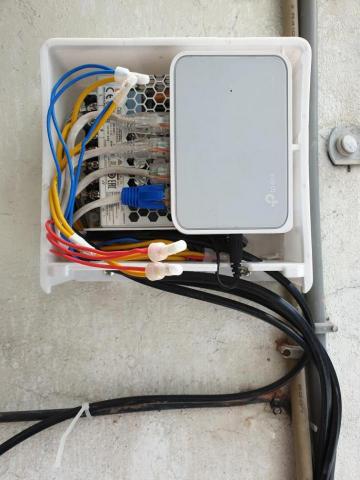 建傑水電 - 監視器集線盒