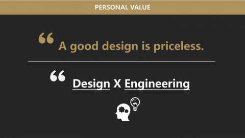 小賈 - * 一個好的設計 -- 無價
*「工程」X「設計」-- 碰撞出與眾不同的設計風格