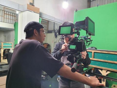 吉米影像工作室 - 布偶戲+特效合成拍攝現場