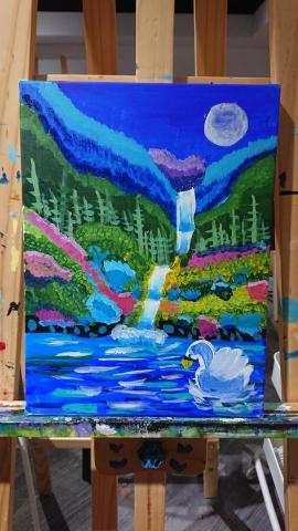 IVY鄧 - 兒童學生臨摹作品