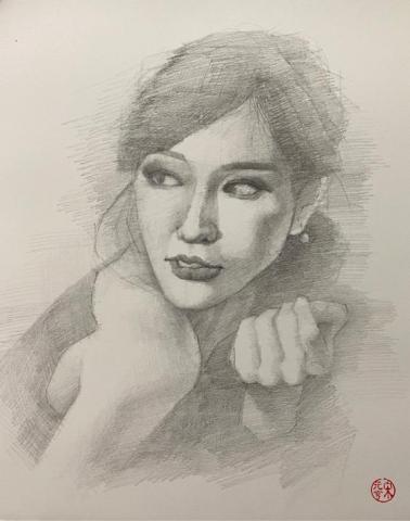 宋元亨 - 人物鉛筆素描